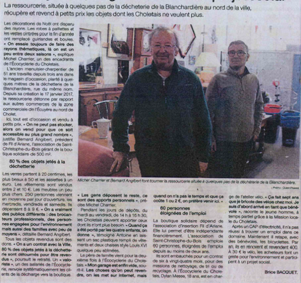 OUEST FRANCE DU 030120